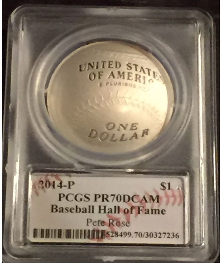 2014 P Pete Rose  coin collectible - Main Image 2
