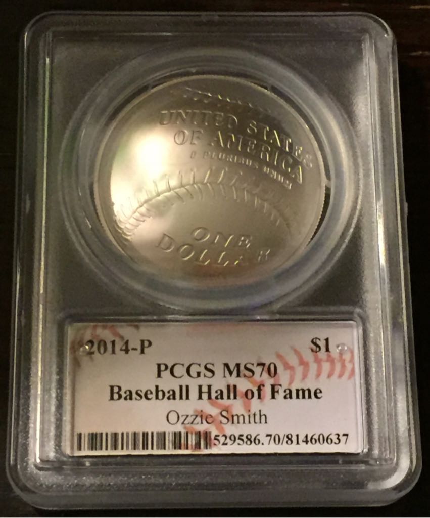 2014 P Ozzie Smith  coin collectible - Main Image 2