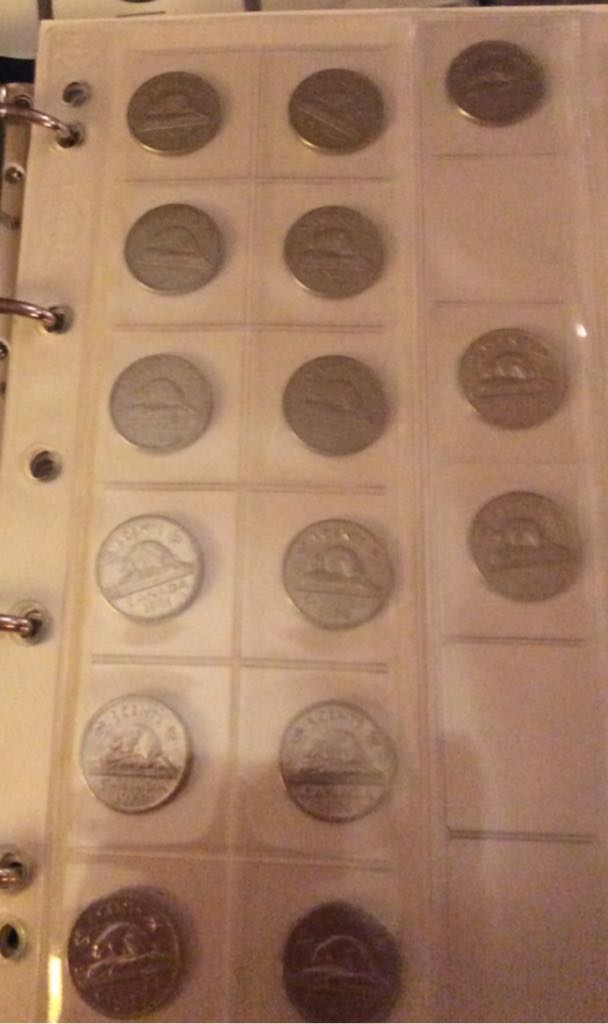 C1 Book - Canadian Nickel 25 Cent Coin