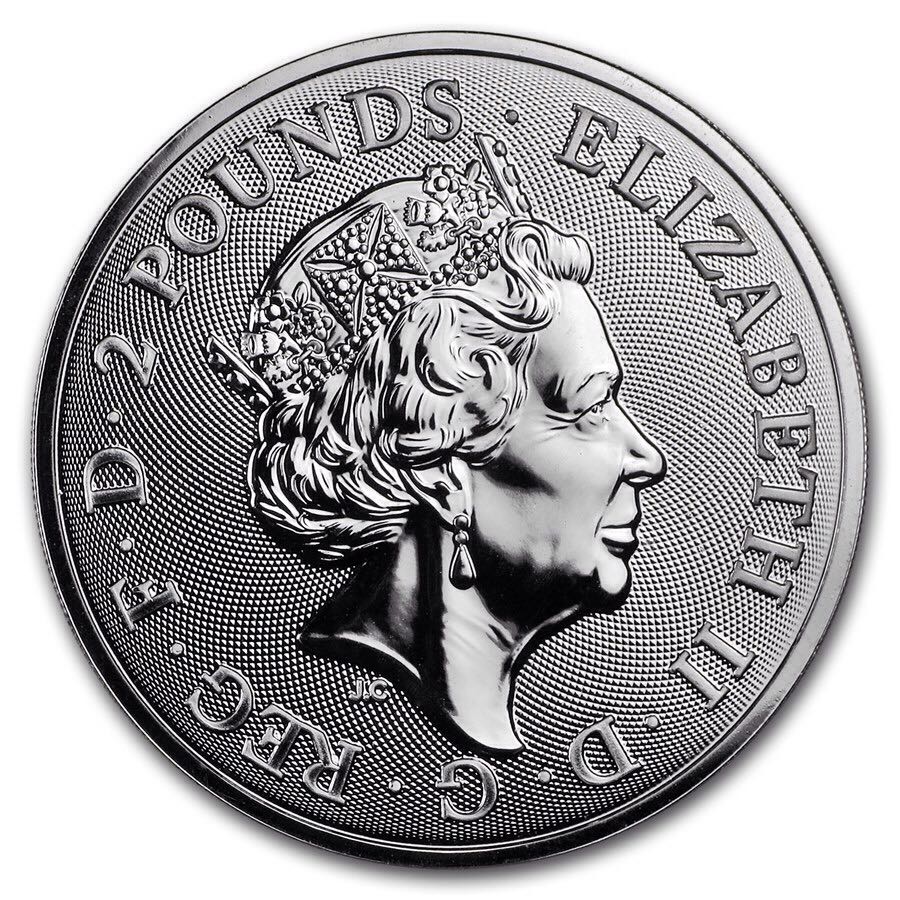 Great Britain 1 Oz Silver Landmarks Of Britain -Tower Bridge  coin collectible - Main Image 2