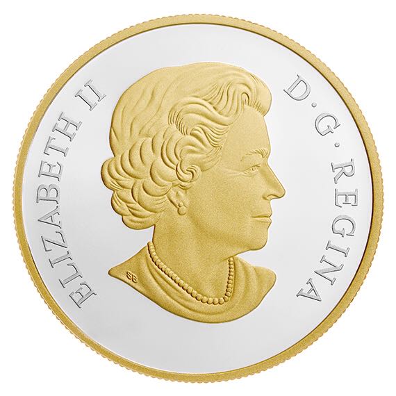 Royal Canadian Mint - 1 Oz Gold Plated Silver Tree Of Life  coin collectible - Main Image 2