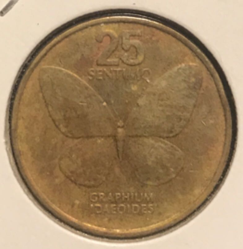 25 Sentimo  coin collectible - Main Image 2