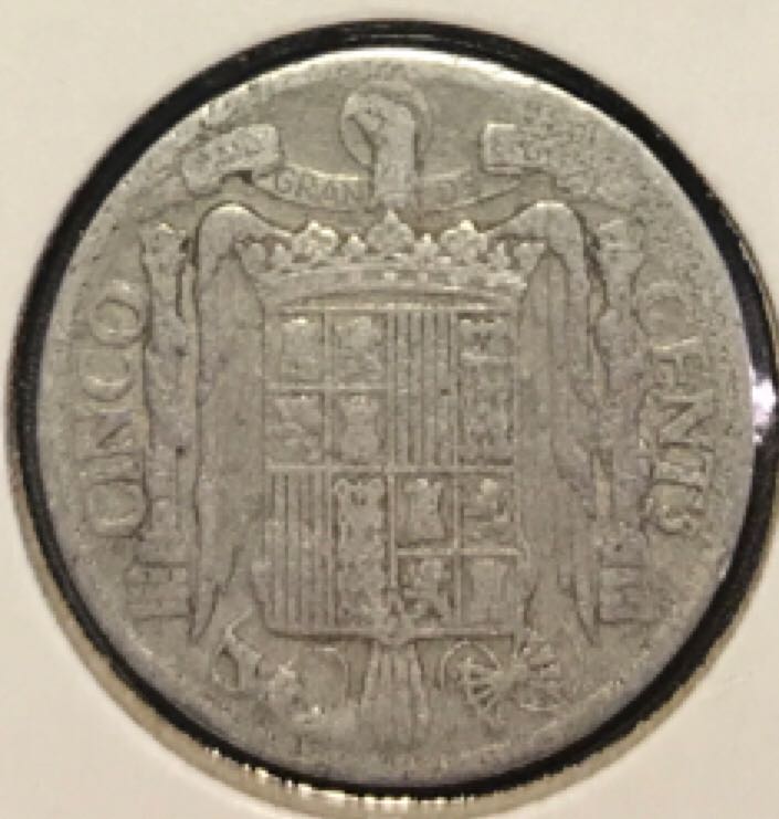 5 Centimos  coin collectible - Main Image 2