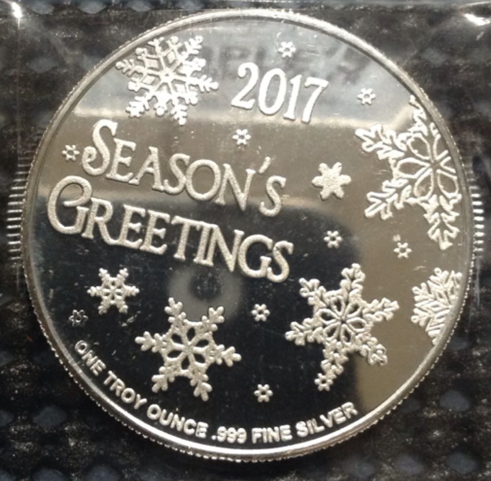 Santa Claus Silver Round  coin collectible - Main Image 2