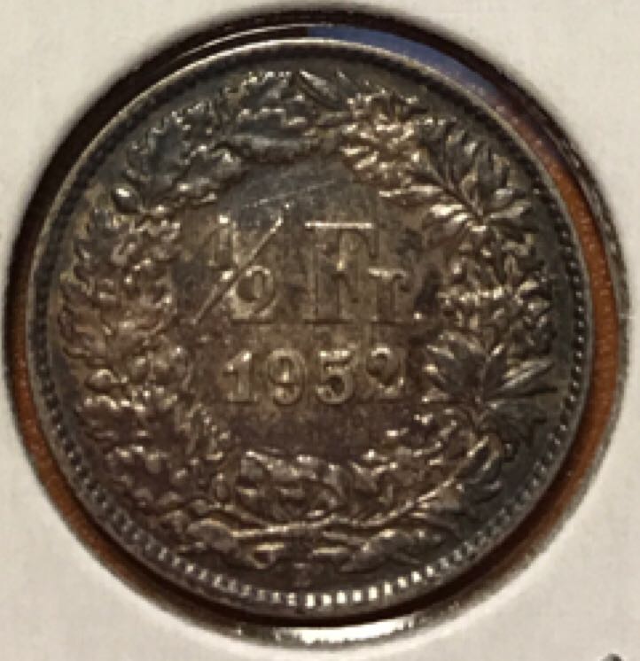 1/2 Franken  coin collectible - Main Image 2