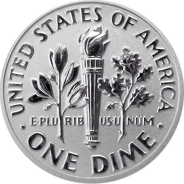 2018-S 10C Reverse Proof Silver  coin collectible - Main Image 2