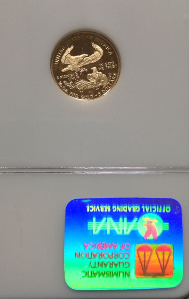 American Gold Eagle 1/10 Oz  coin collectible - Main Image 2