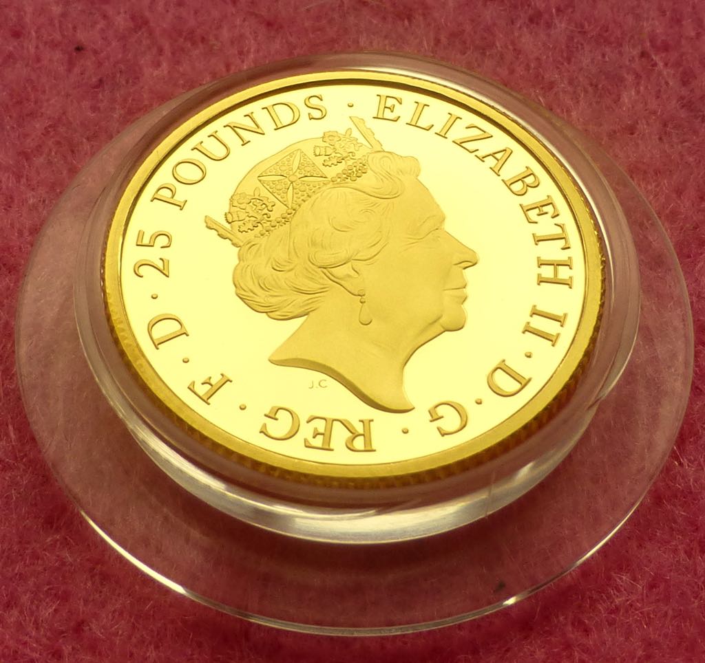 Britannia 1/4 Oz Gold Proof Coin  coin collectible - Main Image 2