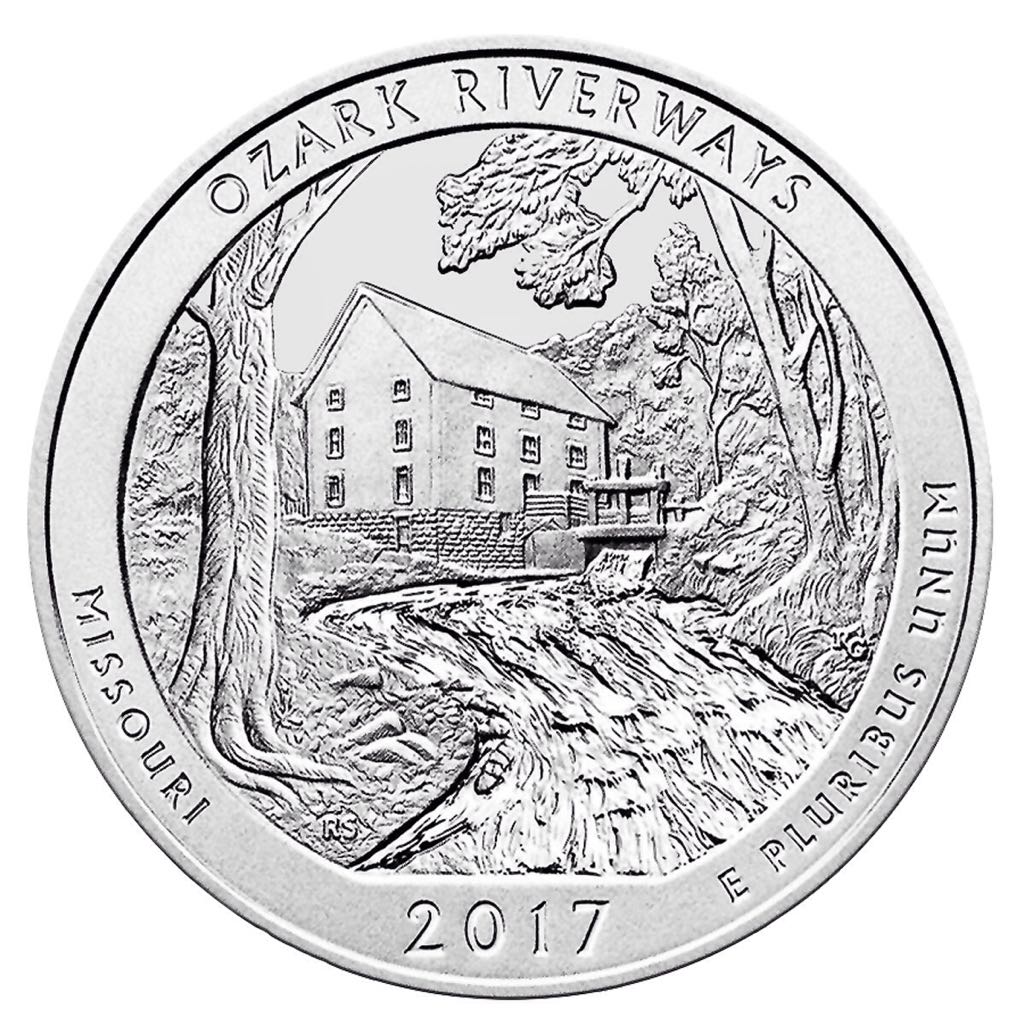Washington Quarter - Ozark Riverways Silver Proof  coin collectible - Main Image 2