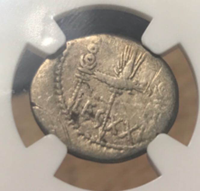Marc Antony Denarius (NGC)  coin collectible - Main Image 2