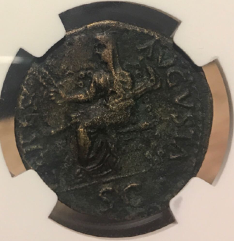 Claudius Dupondius (NGC)  coin collectible - Main Image 2