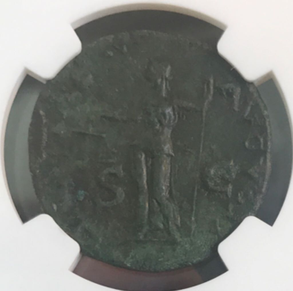 Vespasian As (NGC)  coin collectible - Main Image 2