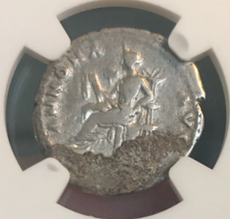 Titus (as Caesar) Denarius (NGC)  coin collectible - Main Image 2