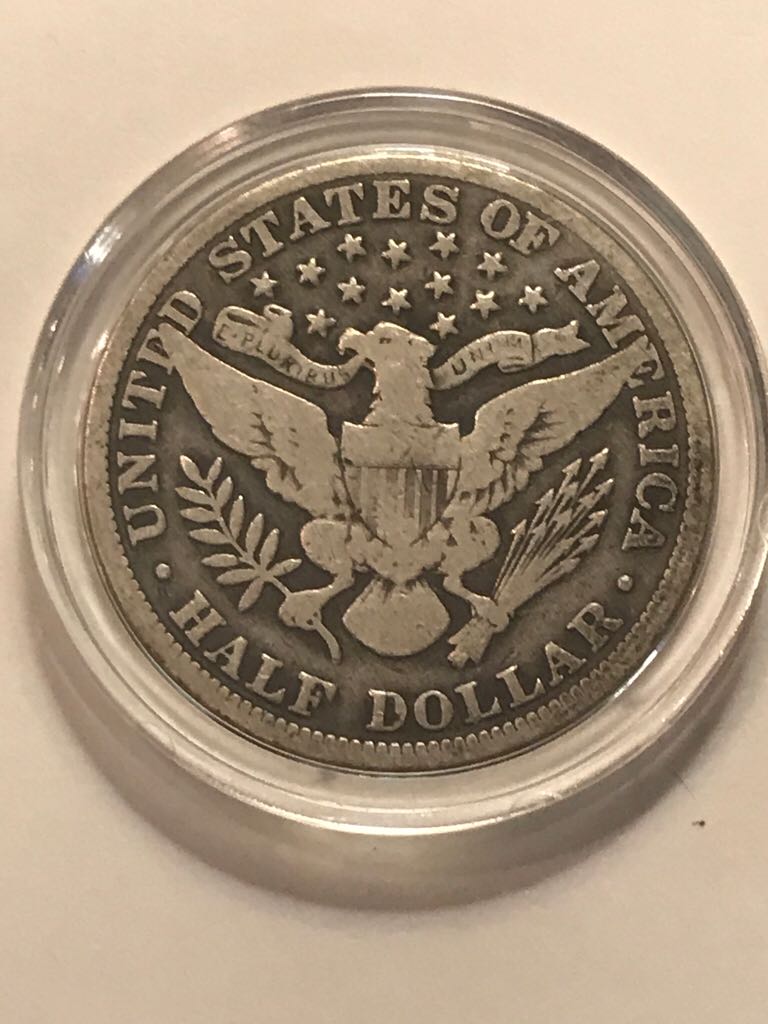 Barber Half Dollar 1904  coin collectible - Main Image 2
