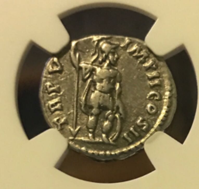 Lucius Verus Denarius (NGC)  coin collectible - Main Image 2
