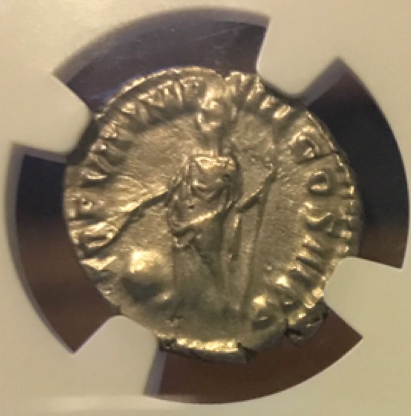 Commodus Denarius (NGC)  coin collectible - Main Image 2