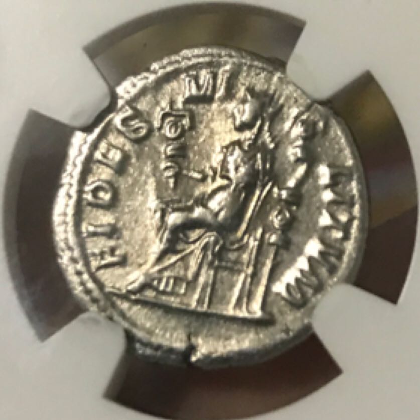 Severus Alexander Denarius (NGC)  coin collectible - Main Image 2