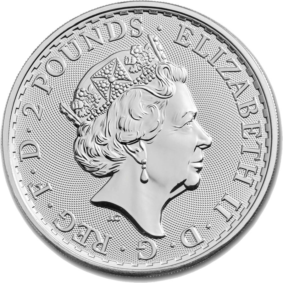 Britannia £2 Silver Bullion (2018)  coin collectible - Main Image 2