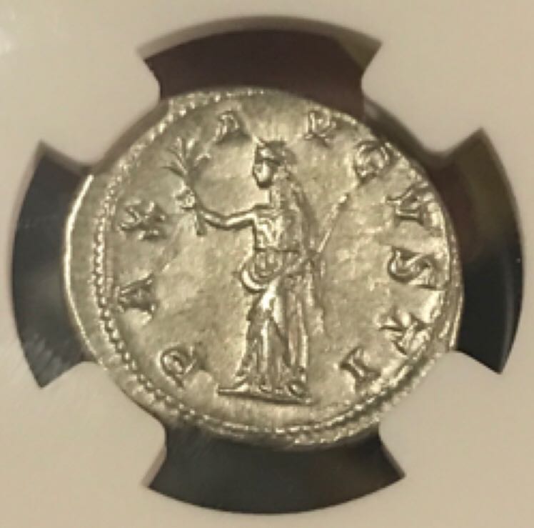 Maximinus I Denarius (NGC)  coin collectible - Main Image 2