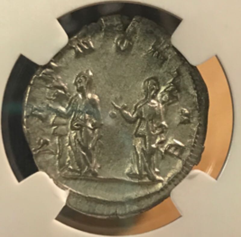 Trajan Decius Antoninianus (NGC)  coin collectible - Main Image 2