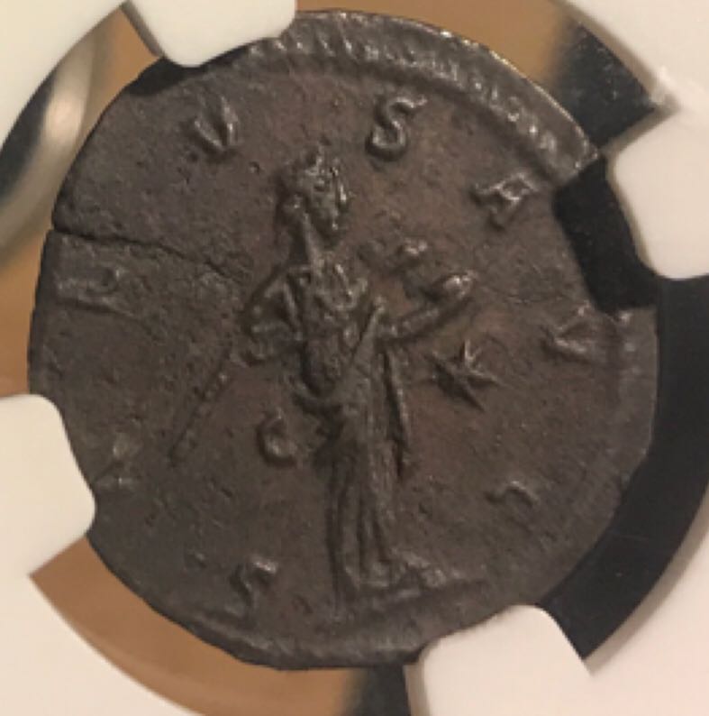 Tacitus Antoninianus (NGC)  coin collectible - Main Image 2