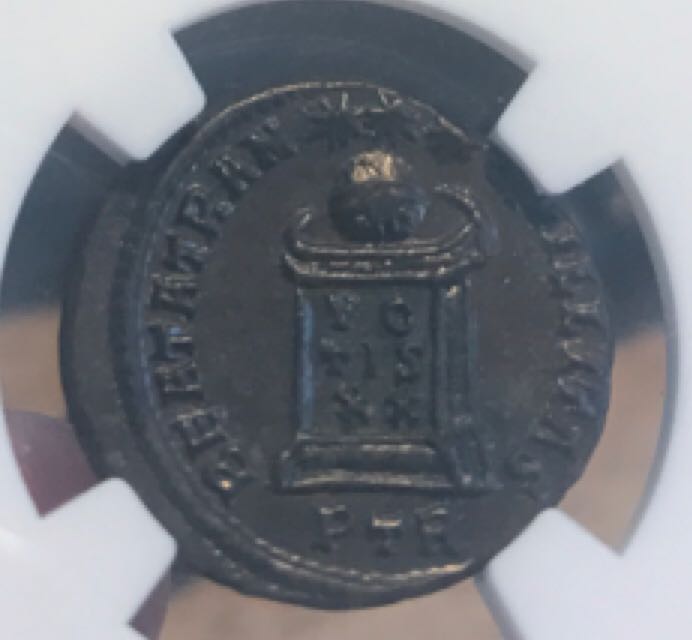 Constantine I Centenionalis AE3 (NGC)  coin collectible - Main Image 2