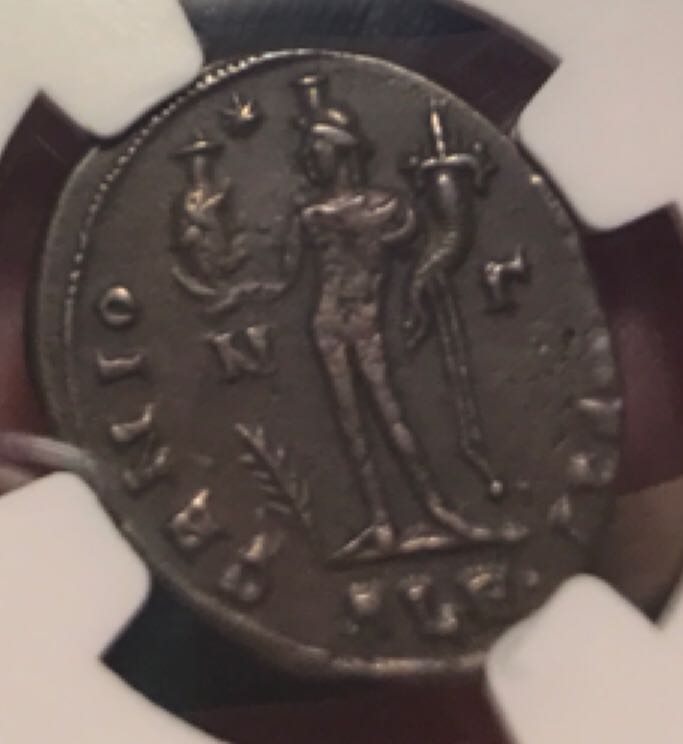 Maximinus II Follis AE3 (NGC) (2)  coin collectible - Main Image 2