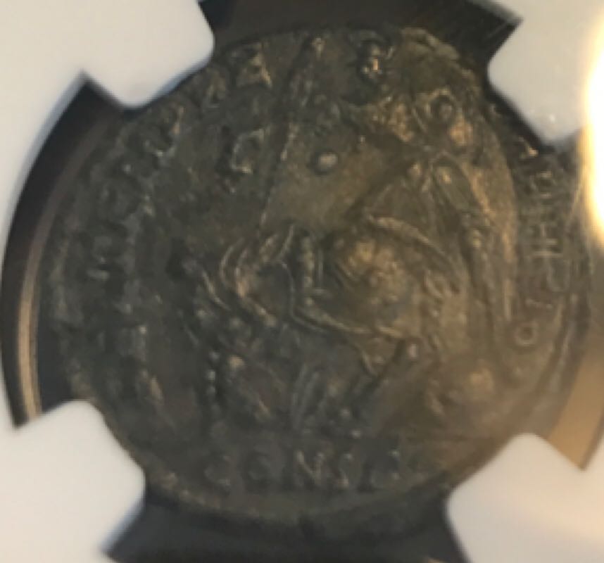 Constantius II Heavy Maiorina AE2 (NGC)  coin collectible - Main Image 2