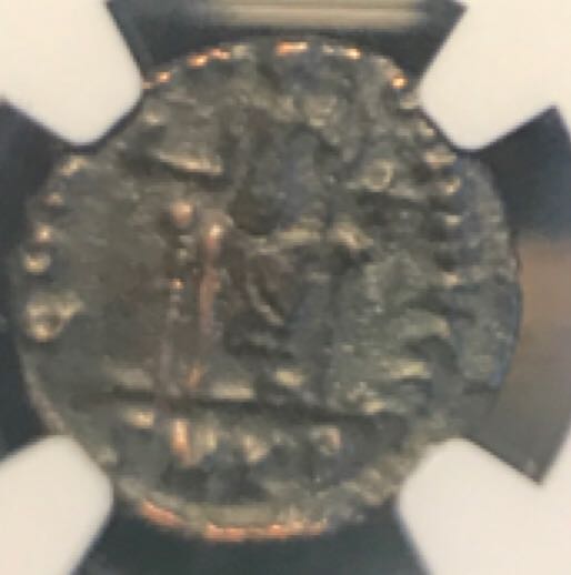 Valentinian II Centenionalis AE3 (NGC)  coin collectible - Main Image 2