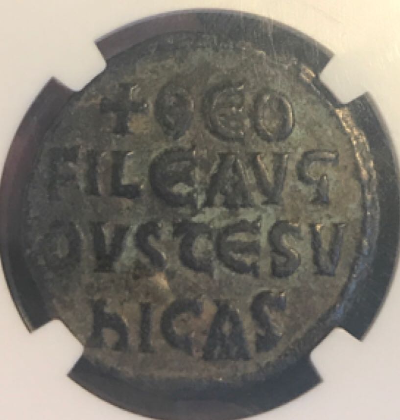 Theophilus Follis 40 Nummi (NGC)  coin collectible - Main Image 2