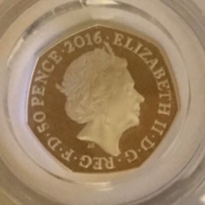 Jemima Puddle Duck 50p - Coloured Proof  coin collectible - Main Image 2