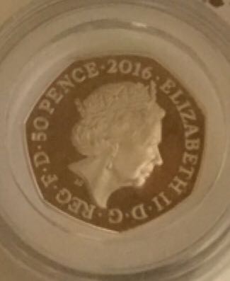 Squirrel Nutkin 50p - Coloured Proof  coin collectible - Main Image 2