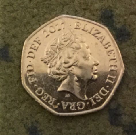 Isaac Newton 50p - Circulated  coin collectible - Main Image 2