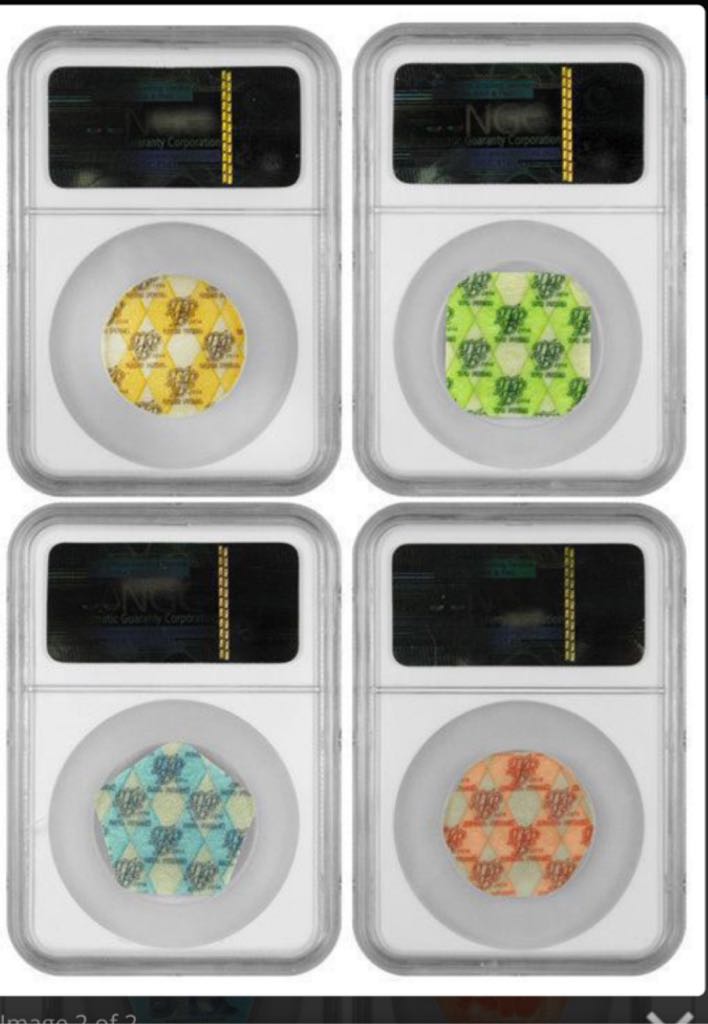 Transnistria 2014 Plastic Ruble 4 Coin Set MS70  coin collectible - Main Image 2