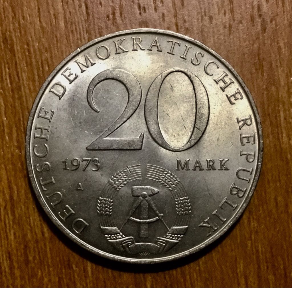 20 марок «Отто Гротеволь»  coin collectible - Main Image 2