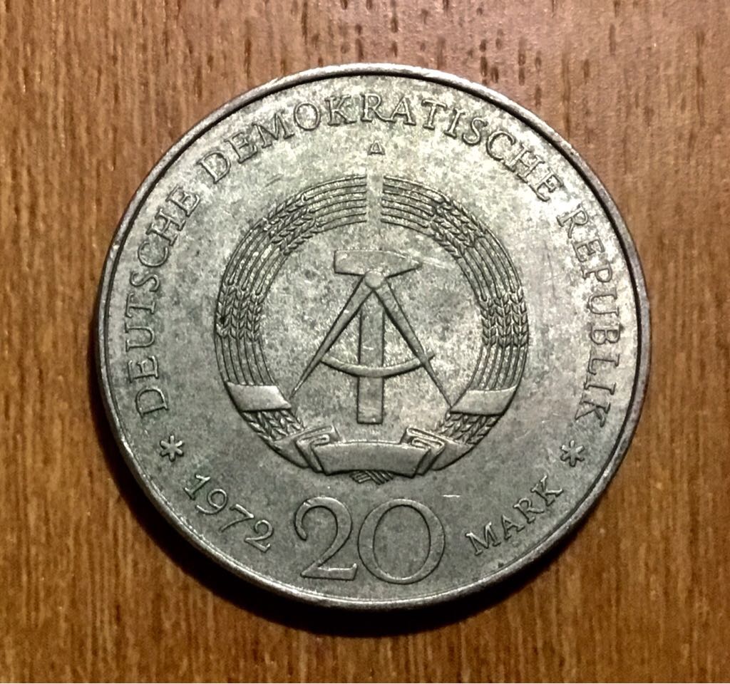20 марок «Фридрих Шиллер»  coin collectible - Main Image 2