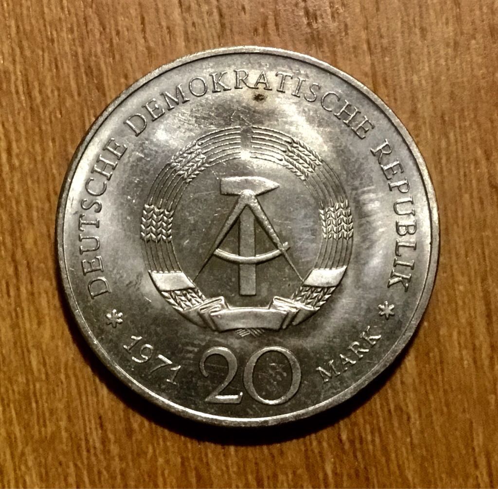 20 марок «Генрих Манн»  coin collectible - Main Image 2