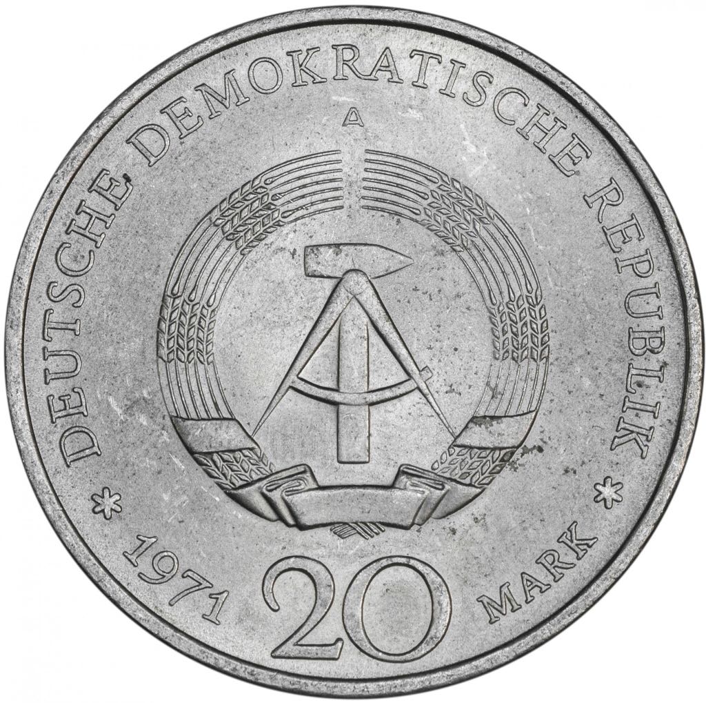 20 марок «Эрнест Талман»  coin collectible - Main Image 2