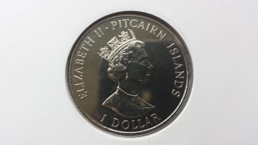 1 доллар «Пожар на паруснике Баунти»  coin collectible - Main Image 2