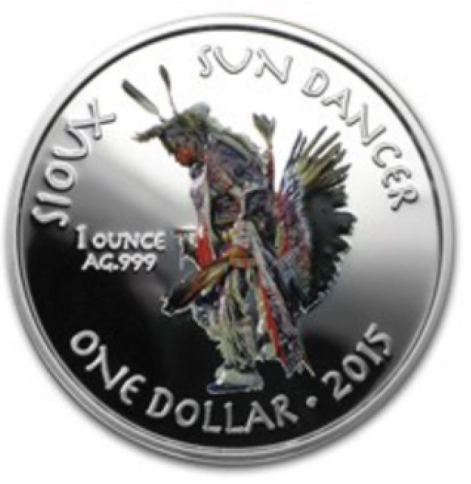 Oglala Sioux Tribe coin collectible - Main Image 1