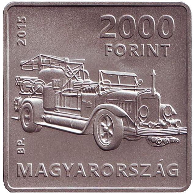 2000 форинтов «125 лет со дня рождения Корнела Сильваи» #2 coin collectible - Main Image 1