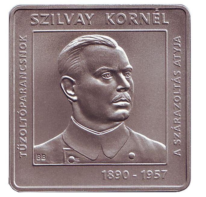 2000 форинтов «125 лет со дня рождения Корнела Сильваи» #2 coin collectible - Main Image 2