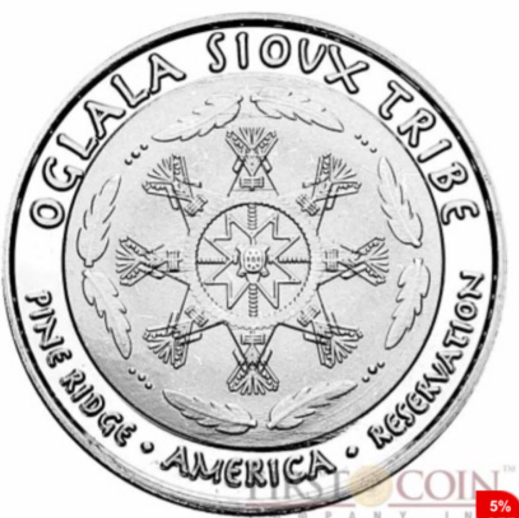 Oglala Sioux Tribe  coin collectible - Main Image 2
