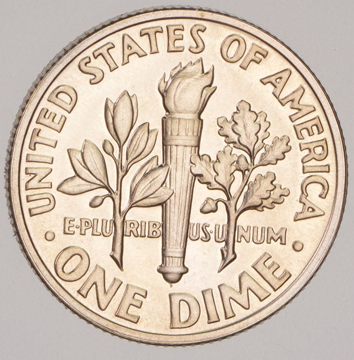 Roosevelt Dime Silver Proof  coin collectible - Main Image 2