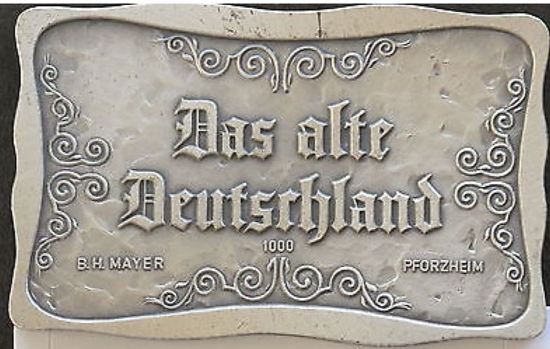 B.H. Mayer Silver Art Bar  coin collectible - Main Image 2