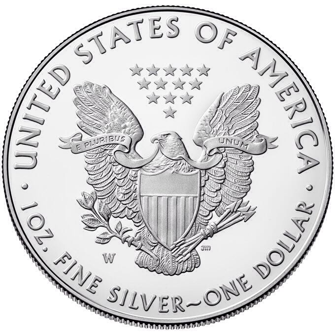 American Eagle Silver Proof Coin  coin collectible - Main Image 2