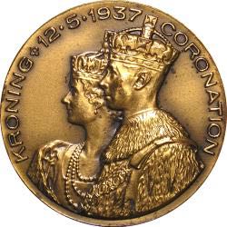 George VI Coronation Commemorative Medal - South Africa  coin collectible - Main Image 2