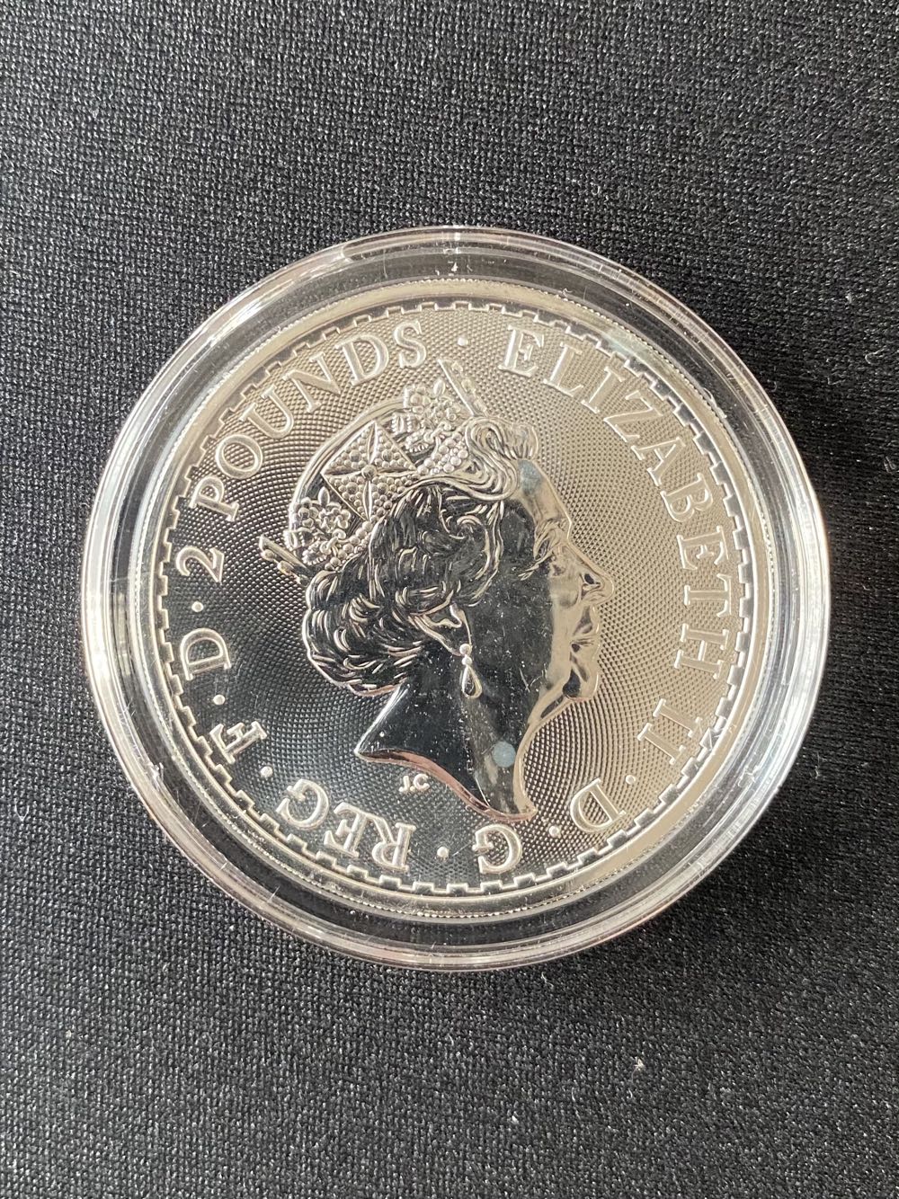 Britannia £2 Silver Bullion  coin collectible - Main Image 4