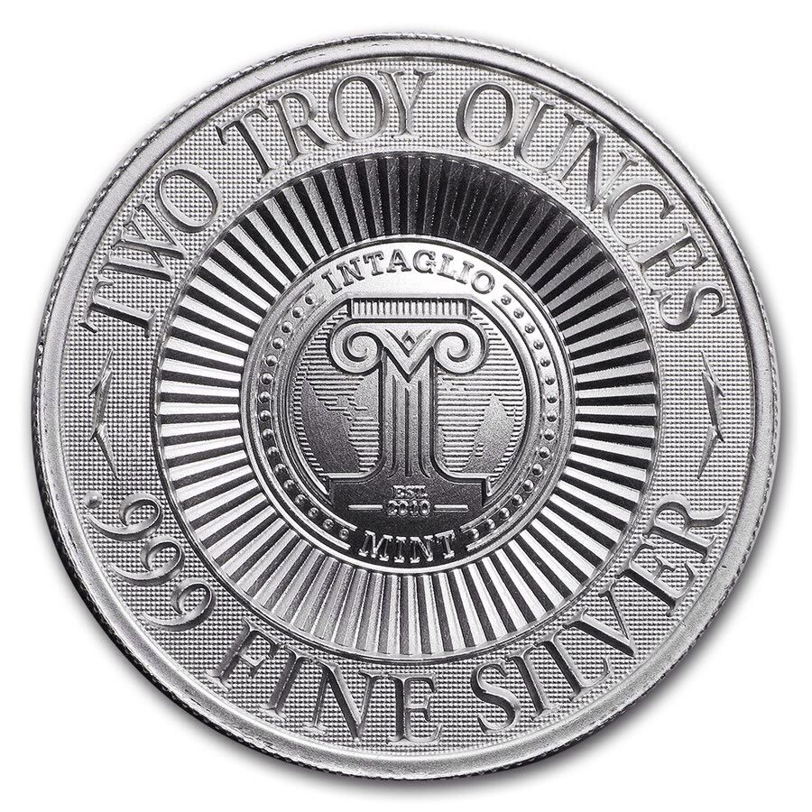 All Hail The Silver Bug- Coccinella Magnifica 2 Oz Silvers Round  coin collectible - Main Image 2