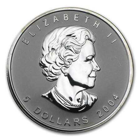 Canadian Silver Maple Leaf With Pisces Privy coin collectible - Main Image 2